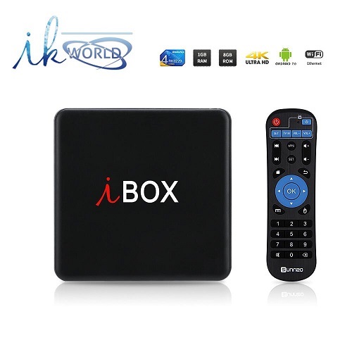 RECEPTOR TV BOX 4K ULTRA HD BLUETOOTH WIFI IBOX 2.4GHZ