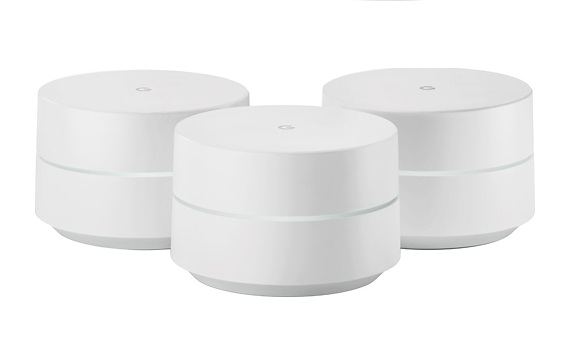 GOOGLE WIFI 3-PACK ROUTER AC1200 DUAL BAND NLS-1304-25