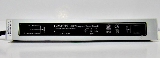 FONTE DE ENERGIA LED 12V 2.5A 30W LPV-30-12