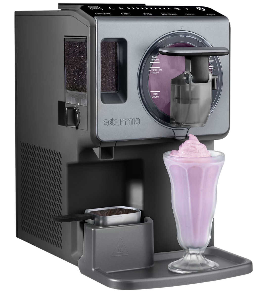 Mimosa Router GOURMIA MAQUINA SORVETE EXPRESSO 1.9L GSI1060BK 240W 120V